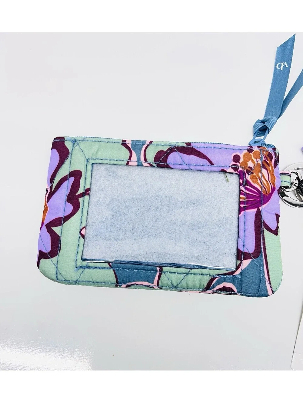 Vera Bradley Outlet Essential Dual Pouch Wide Wristlet actual Lilly Pads